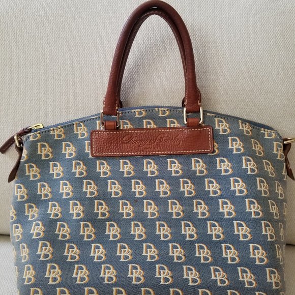Canvas Dooney and Bourke Top Handle Bag - Picture 1 of 10